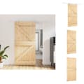Pikkukuva 1 / 11: Ovet - Living Liukuovi asennustarvikkeineen 100x210 cm täysi mänty