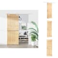 Pikkukuva 1 / 11: Ovet - Living Liukuovi asennustarvikkeineen 70x210 cm täysi mänty