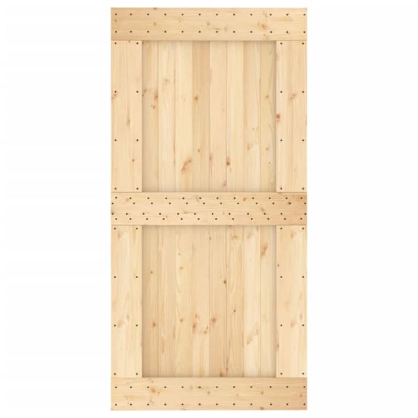 Dörr NARVIK 100x210 cm massiv furu - Ladugårdsdörr - Ladugårdsdörrar - Home & Living