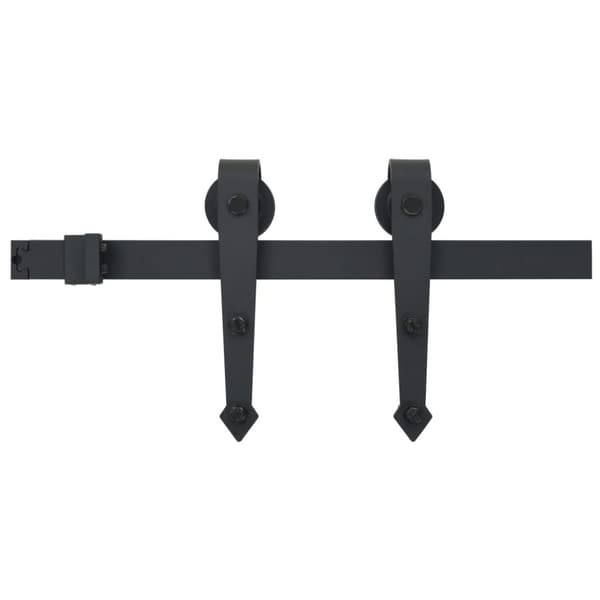 Skjutdörr med beslag 100x210 cm massiv furu - Dörr - Dörrar - Home & Living