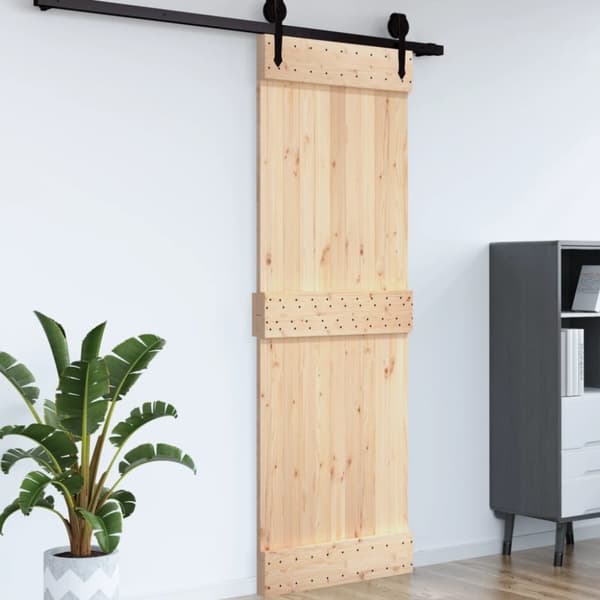 Dør NARVIK 85x210 cm massivt fyrretræ - Dør - Døre - Home & Living