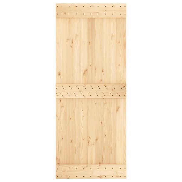 Dør NARVIK 85x210 cm massivt fyrretræ - Dør - Døre - Home & Living