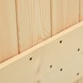 Miniatyrbillede 7 af 11: Skydedør med monteringssæt 90x210 cm massivt fyrretræ - Dør - Døre - Home & Living