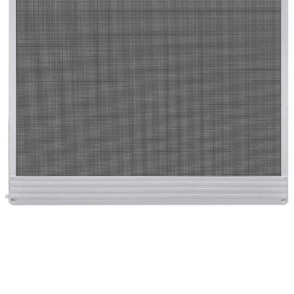 Saranoitu valkoinen hyönteisverkko oviin 100 x 215 cm