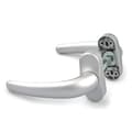 Miniatyrbild 1 av 3: Handlock Reversibelt Aluminiumhandtag 125 Mm