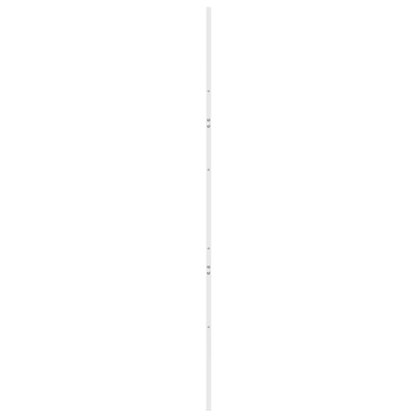vidaXL Ladugårdsdörr vit 80x208 cm massiv furu