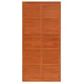 Miniatyrbilde 5 av 11: vidaXL Låvedør voksbrun 100x208 cm heltre furu