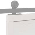 Miniatyrbillede 7 af 10: skydedør 80x208 cm massivt fyrretræ hvid