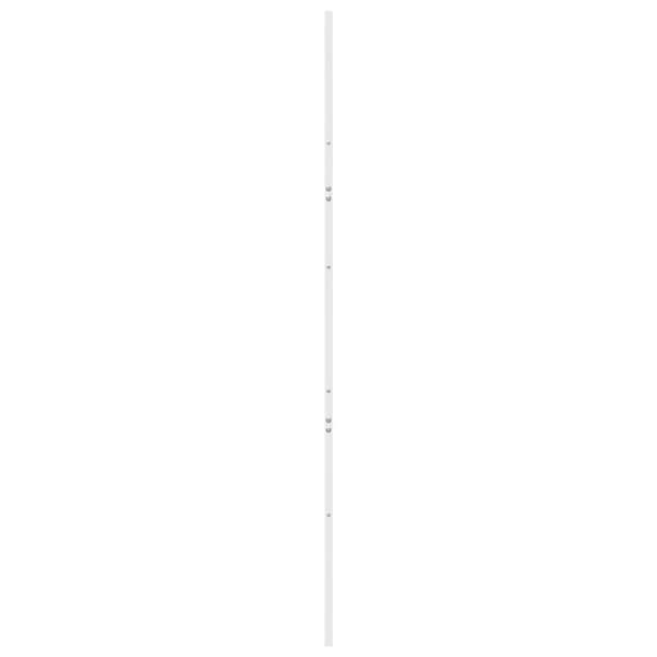 skydedør 100x208 cm massivt fyrretræ hvid