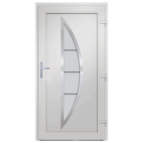 Ytterdörr antracit 98x200 cm PVC