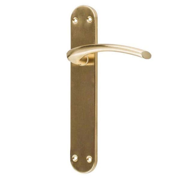 Handlock Zamak Buet Håndtag Gylden