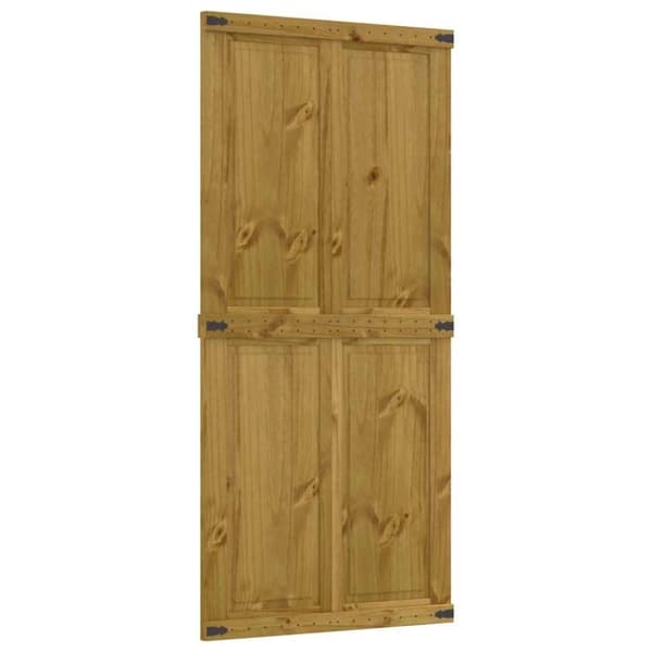 vidaXL Ladugårdsdörr CORONA 100x210 cm massiv furu