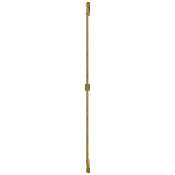vidaXL Ladugårdsdörr CORONA 100x210 cm massiv furu