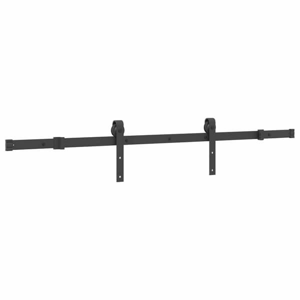 vidaXL skydedør med monteringssæt 70x210 cm massivt fyrretræ