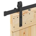 Miniatyrbillede 5 af 8: vidaXL skydedør med monteringssæt 70x210 cm massivt fyrretræ