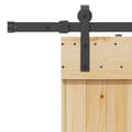 Miniatyrbillede 6 af 8: vidaXL skydedør med monteringssæt 70x210 cm massivt fyrretræ