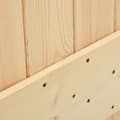 Miniatyrbilde 9 av 10: vidaXL Skyvedør med monteringstilbehør 85x210 cm heltre furu