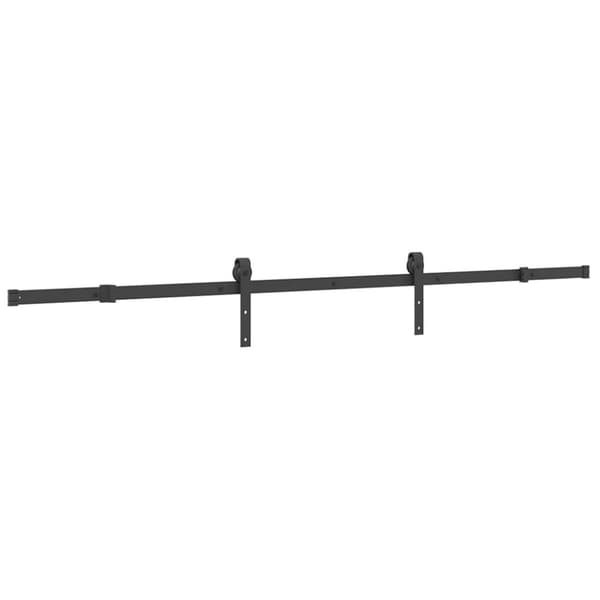 vidaXL Liukuovi asennustarvikkeineen 80x210 cm täysi mänty