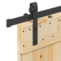Pikkukuva 5 / 8: vidaXL Liukuovi asennustarvikkeineen 80x210 cm täysi mänty