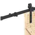 Miniatyrbilde 5 av 8: vidaXL Skyvedør med monteringstilbehør 85x210 cm heltre furu