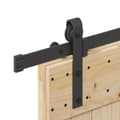 Miniatyrbilde 5 av 8: vidaXL Skyvedør med monteringstilbehør 80x210 cm heltre furu