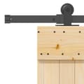 Pikkukuva 4 / 7: vidaXL Liukuovi asennustarvikkeineen 90x210 cm täysi mänty