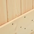 Miniatyrbilde 7 av 8: vidaXL Skyvedør med monteringstilbehør 80x210 cm heltre furu