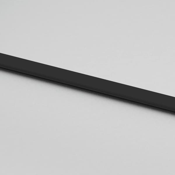 vidaXL liukuovi laitteistosarjalla musta 76x205 cm karkaistu lasi