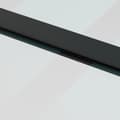 Pikkukuva 9 / 10: vidaXL Liukuovi asennustarvikkeilla musta 76x205 cm ESG lasi