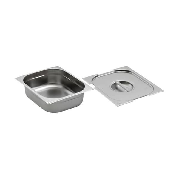 Bain Marie - Casselin - 2 GN 1/2 behållare - Rostfritt stål - 1200 Watt