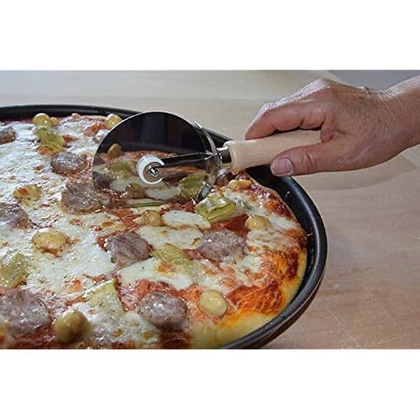 Pasta/pizzaskärare - ELETTRO CENTER - ELECTRO C. - rostfritt stålblad - köksredskap