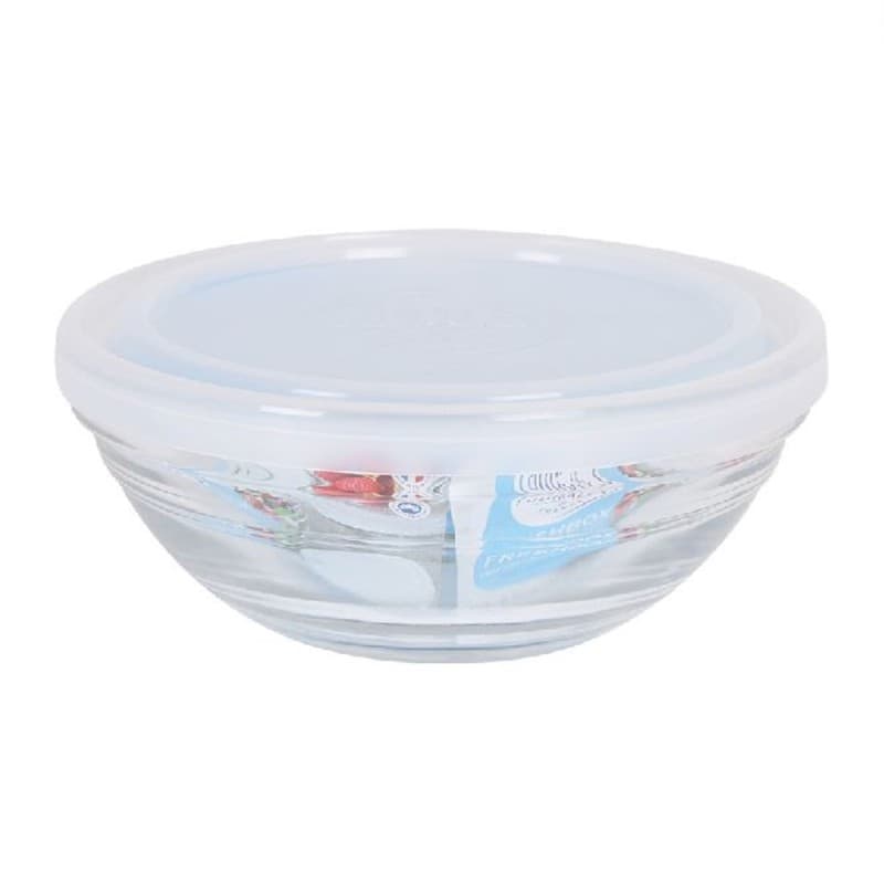 Skål Freshbox Transparent Med lock (23 cm)