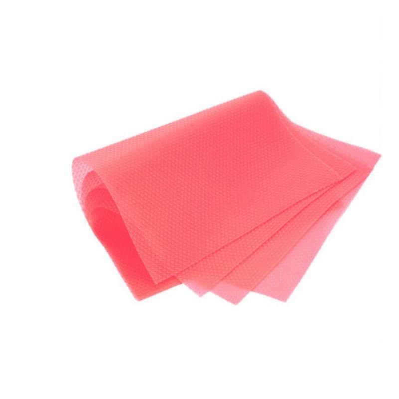 Anti-glidmatttor för skåp 4-pack Rosa