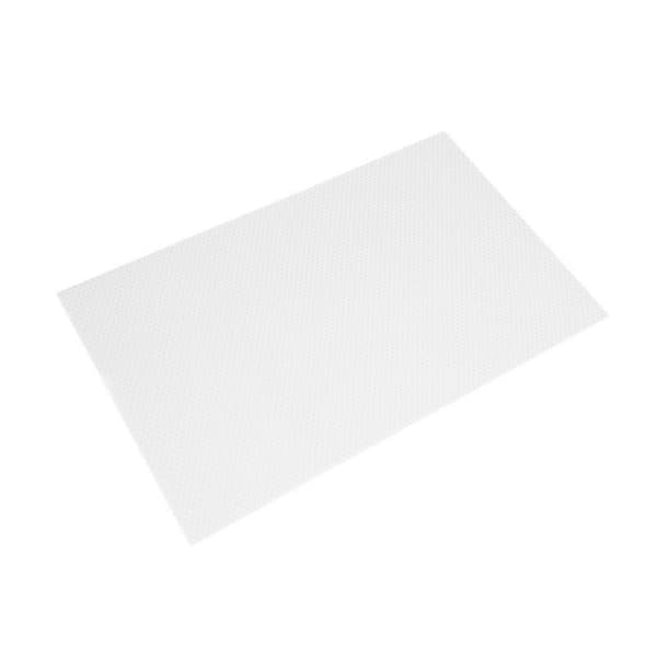 4 pakker kjøleskapsmatte for skuff, garderobe - sklisikker, lett å rengjøre 45x29 cm