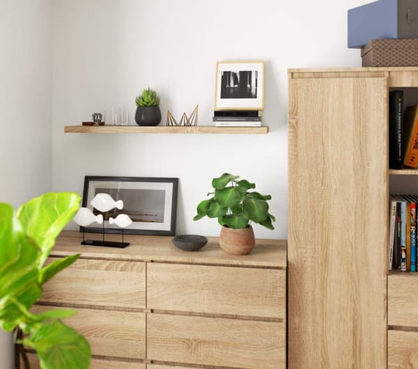 PÅLKA PS-5 100cm DÄB SONOMA