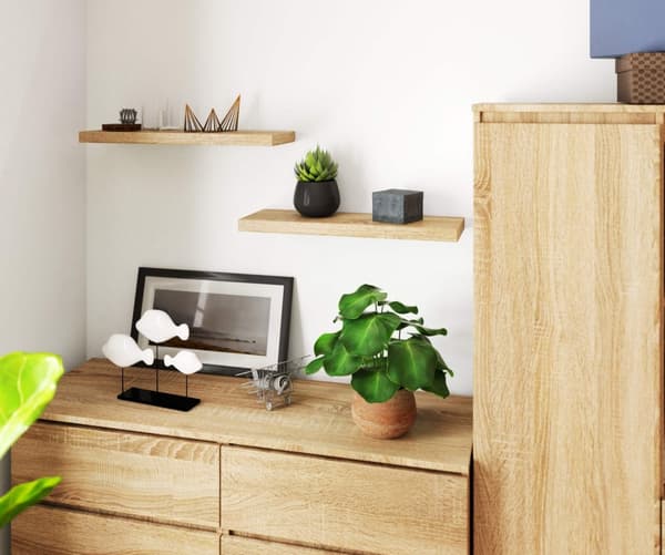 PÅLKA PS-3 60cm DÄB SONOMA