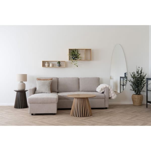 Rootz Emberin seinähylly - Bambu -hylly - Luonnollinen viimeistely hylly - Minimalistinen tyyli - Helppo asennus - 70x15x35,5 cm