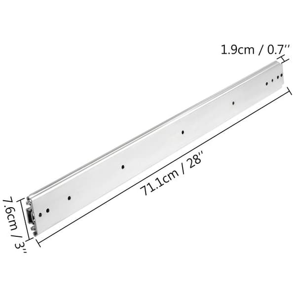 3-folds Lås-funktion 500LBS Tunga Lådrumsgångjärn Stilla Drift