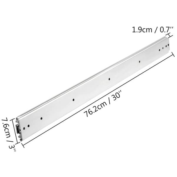 3-folds Lås-funktion 500LBS Tunga Lådrumsgångjärn Stilla Drift