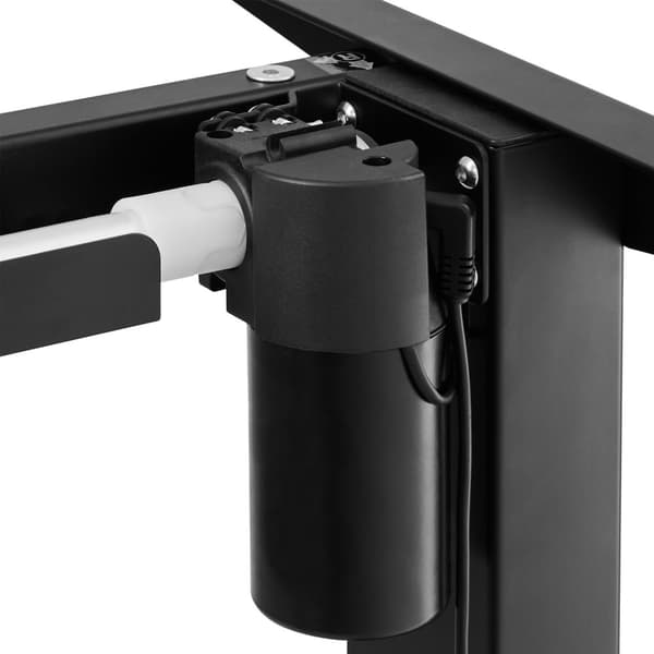 Hæve sænke stel elektrisk justerbart 85-129x65x71-121cm - sort