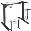 Miniatyrbillede 1 af 11: Hæve sænke stel elektrisk justerbart 85-129x65x71-121cm - sort
