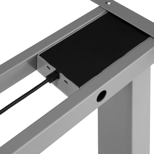 Hæve sænke stel Melville 110-168x60x70-119cm - grå