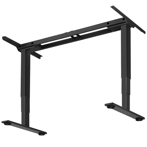 Hæve sænke stel Twain 110-168x60x60-125cm - sort