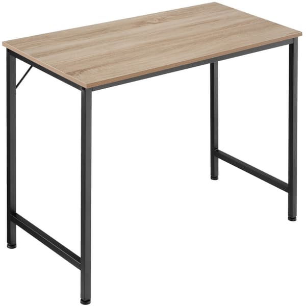 Jenkins skrivebord - Industrielt lyst træ, egetræ Sonoma,80 cm