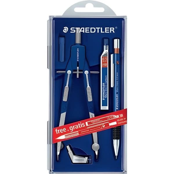 STAEDTLER Kompass och mekanisk pennsats