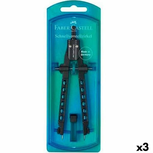 Kompas Faber-Castell Blå 3 enheder. Size-XS