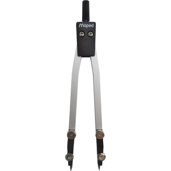Teknisk kompass - Mapad - N308 - Precisionsteknisk ritning - Metall - 3-delad låda