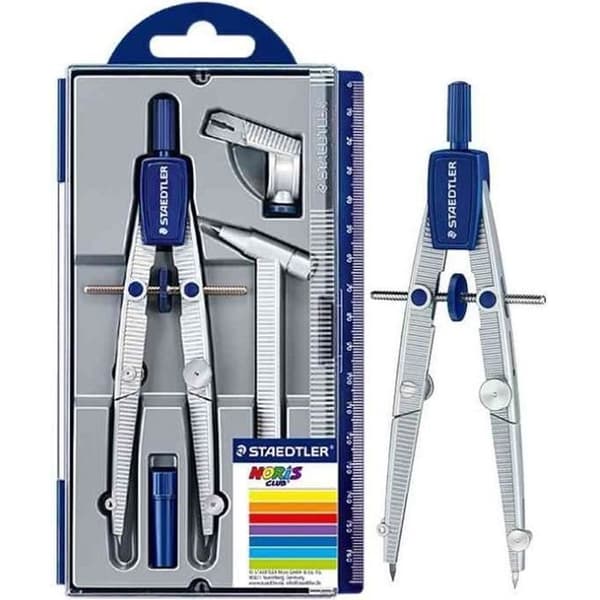 Kompass - STAEDTLER - Noris Club 550 02 - 156 mm - Snabbjustering - Fällbar