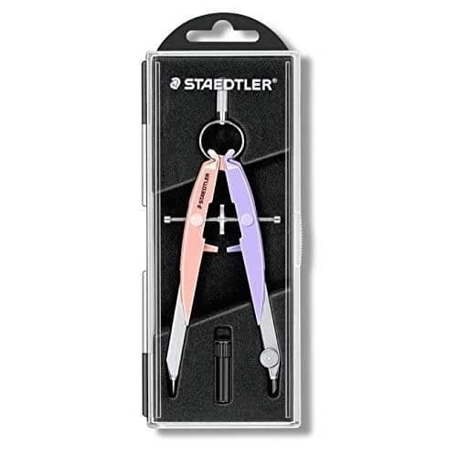 Ritkompass - STAEDTLER - MARS 556 - Överlägsen kvalitet - Rosa färg - För vuxna och blandat bruk