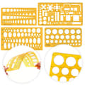 Miniatyrbild 2 av 4: Artway geometri kit - 2303169 - Set med stenciler
